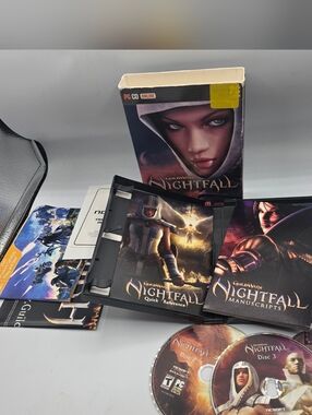 Guild Wars Nightfall PC Game with Discs, Manuals And Poster.